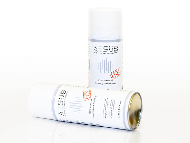 AESUB White 3D掃描噴粉 顯像劑 無二氧化鈦(可水洗)