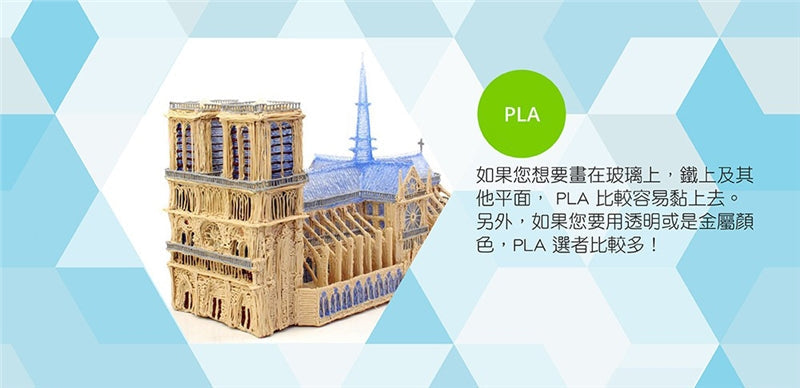 3Doodler 3D列印筆PLA耗材包(彩色隨機)
