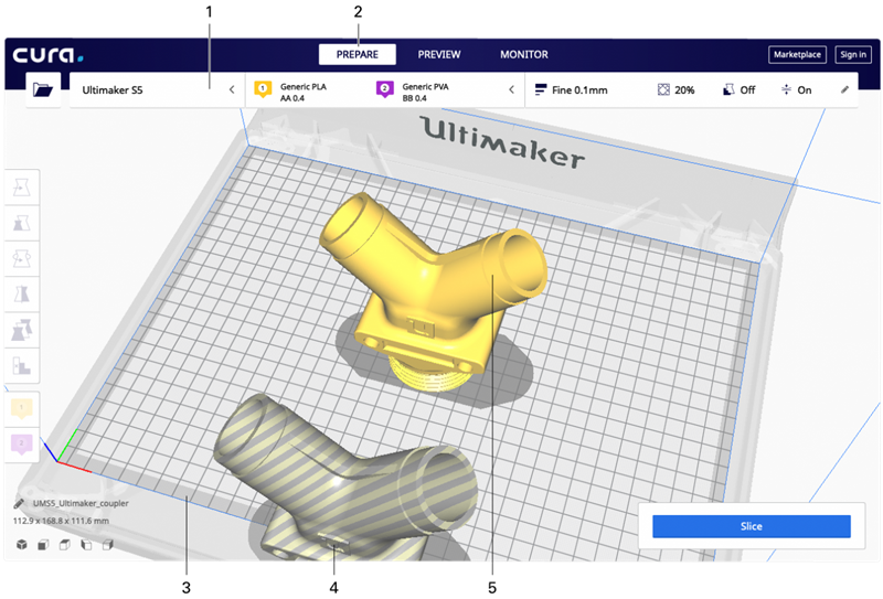 Ultimaker Cura切片軟體(免費下載)