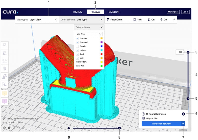 Ultimaker Cura切片軟體(免費下載)