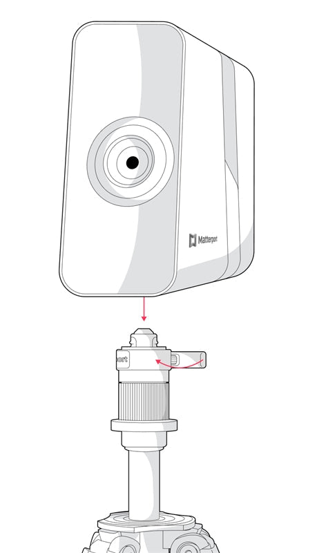 Matterport Pro3 3D 環景掃描器和專用雲台