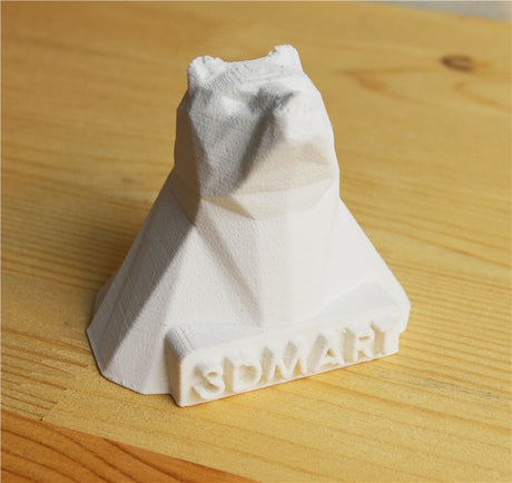 [3D列印材料] 砂岩般的質感，仿石膏3D列印材料