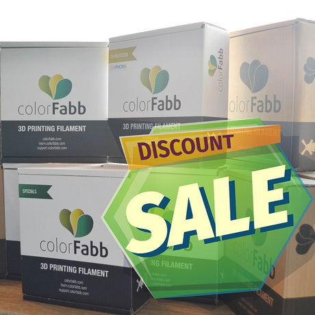 【3D列印快訊】蝦米!? 竟然這麼便宜Colorfabb 線材大特價