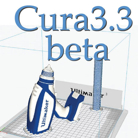 【3D列印軟體】發布Ultimaker Cura 3.3 beta測試版