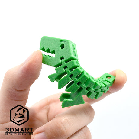 【3D列印應用】侏儸紀公園迷你版！可動結構免支撐！