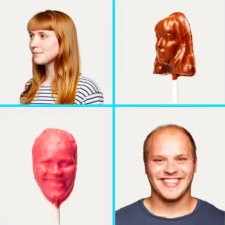 【3D列印快訊】棒棒糖是你的臉？下次你想舔舔誰！