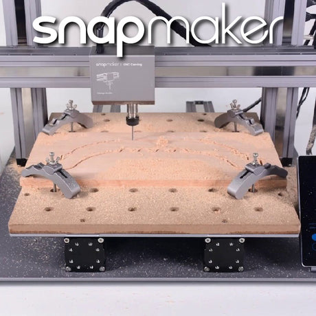 【CNC應用】Snapmaker CNC木工雕刻入門4個技巧