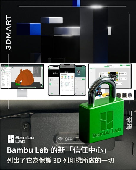 【3D列印】Bambu Lab 的新「信任中心」列出了它為保護 3D 列印機所做的一切