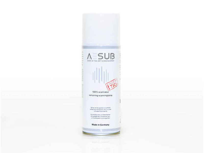 AESUB White 3D掃描噴粉 顯像劑 無二氧化鈦（可水洗）