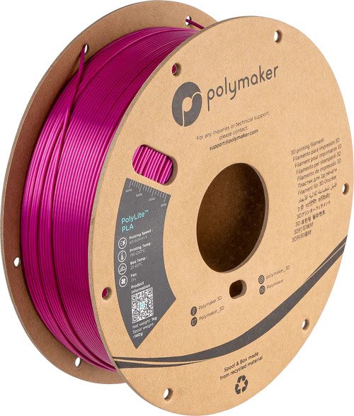 Polylite PLA 絲綢色系列 - 絲綢洋紅