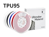 Ultimaker TPU 95A 共有四色可選