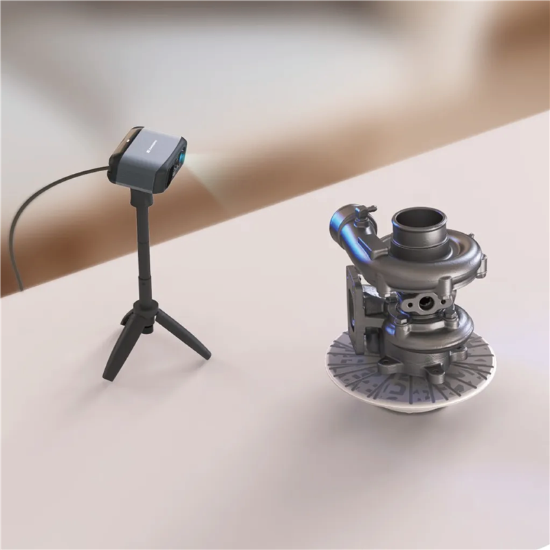 3DMakerpro Moose AI 藍光中尺寸3D掃描器+Smart Grip智慧握把